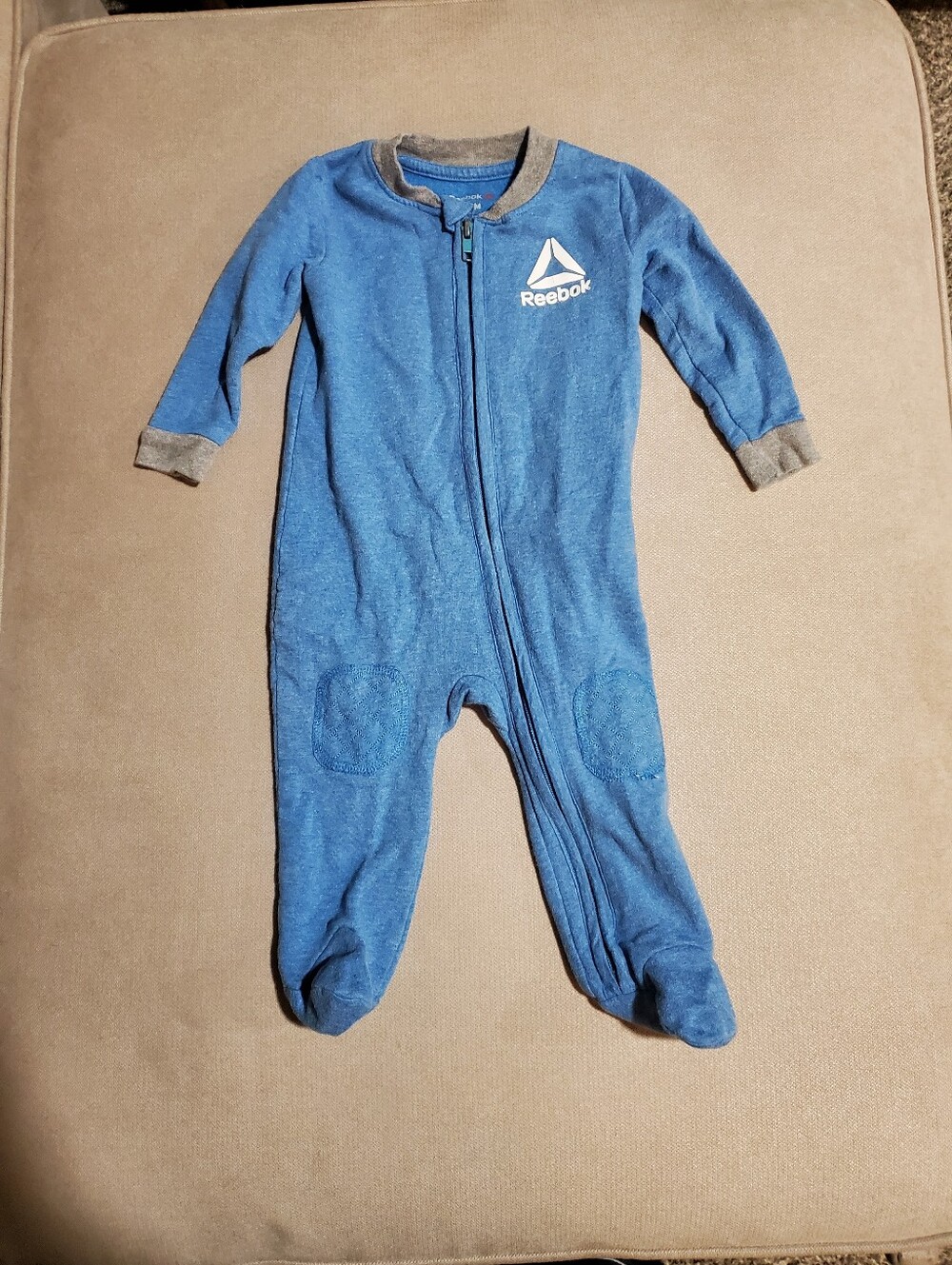 6-9 M Reebok Footie Pajamas